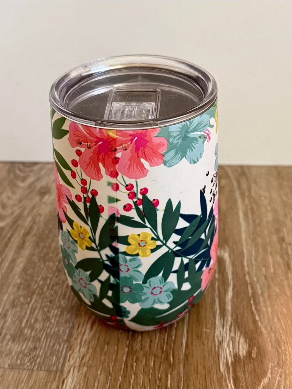 NWT Kohl's Celebrate Together Floral Insulated Travel Tumbler